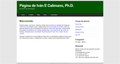 Desktop Screenshot of calimano.info